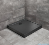 Radaway Doros C Compact Stone brodzik kwadratowy 80x80x11,5cm czarny SDRC8080-05-54S